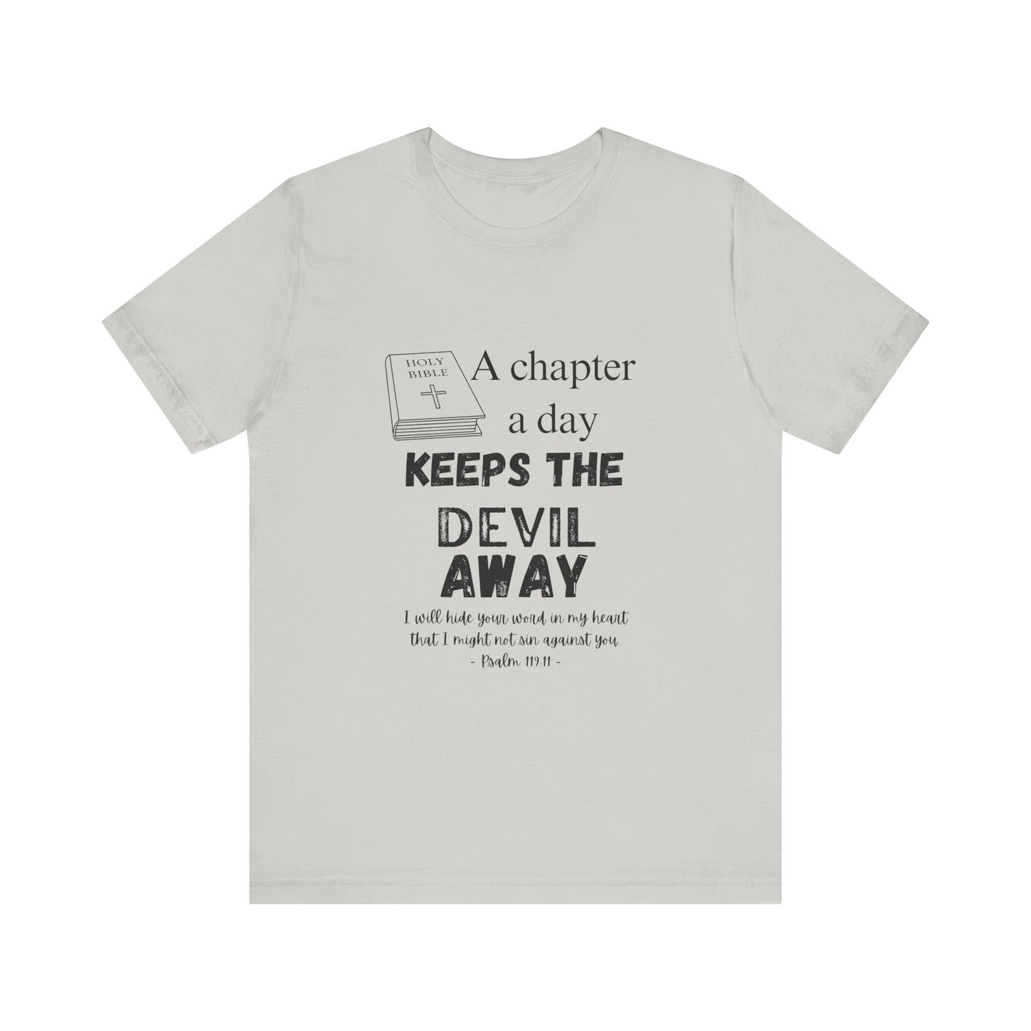 "A Chapter A Day" Unisex Jersey Short Sleeve Tee