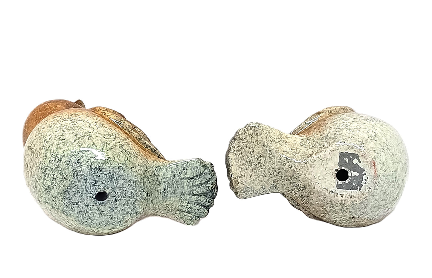 Pair of Resin Owls