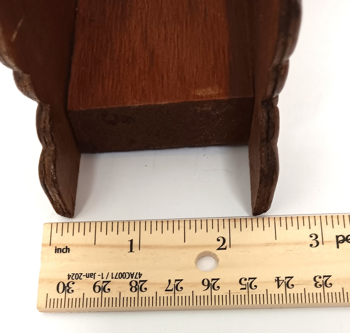 Vintage Wood Owl Napkin Holder Great Condition