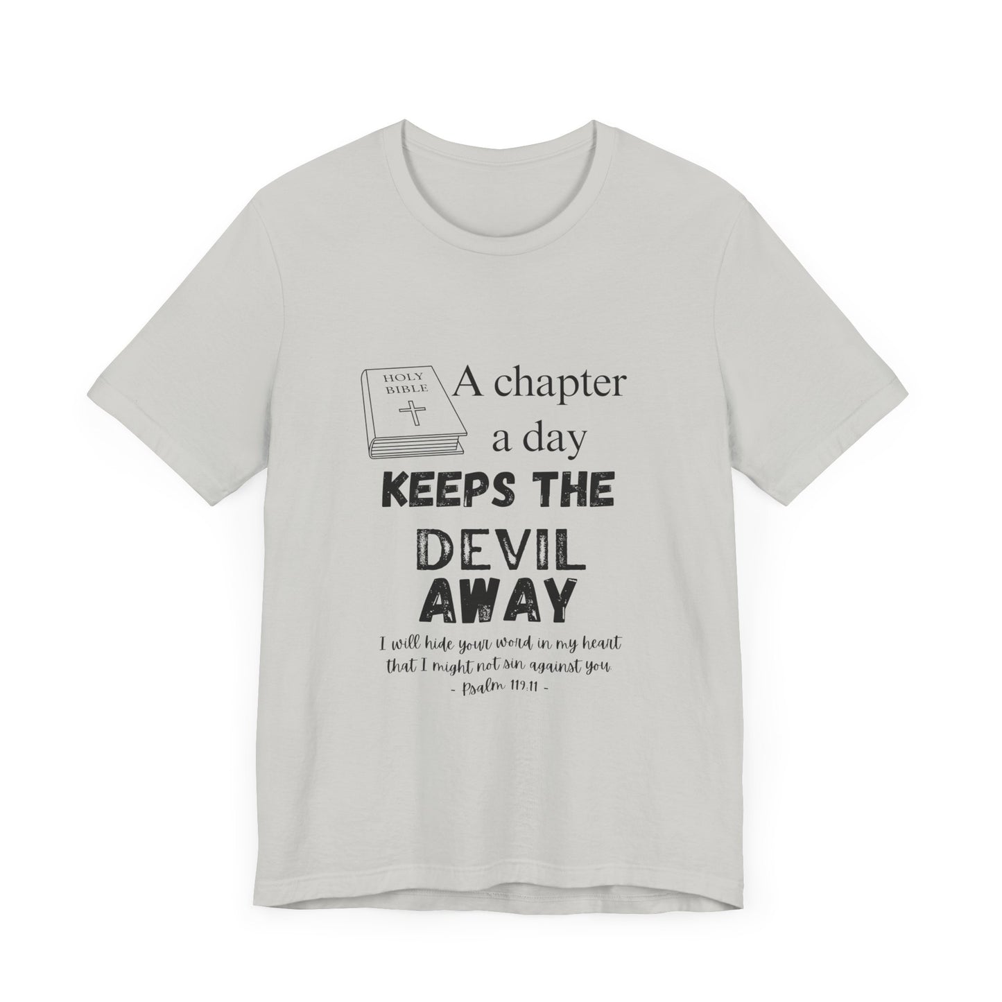 "A Chapter A Day" Unisex Jersey Short Sleeve Tee