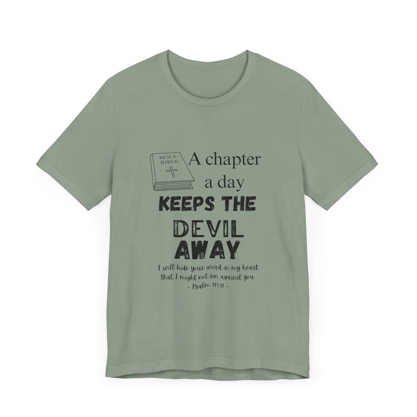 "A Chapter A Day" Unisex Jersey Short Sleeve Tee