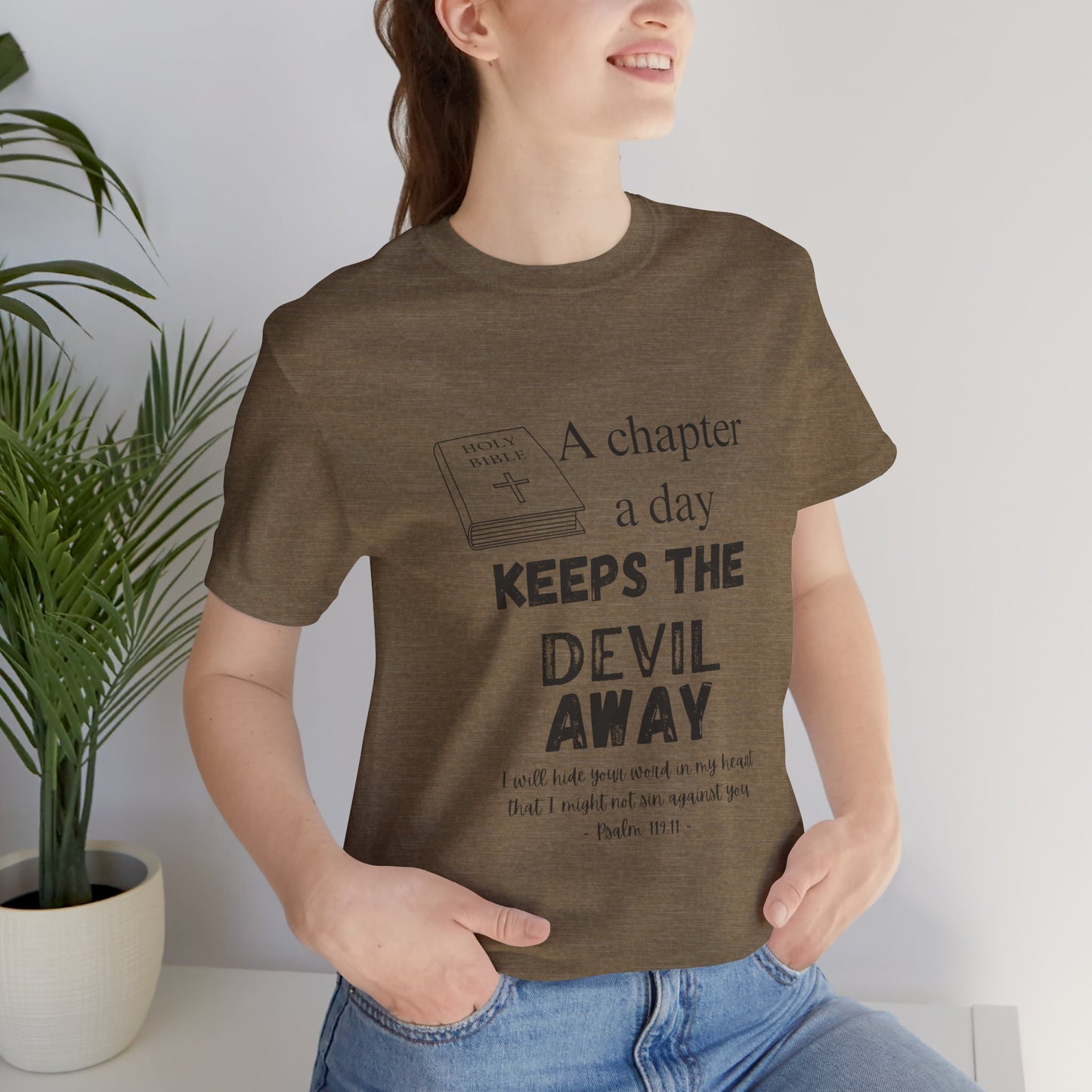 "A Chapter A Day" Unisex Jersey Short Sleeve Tee