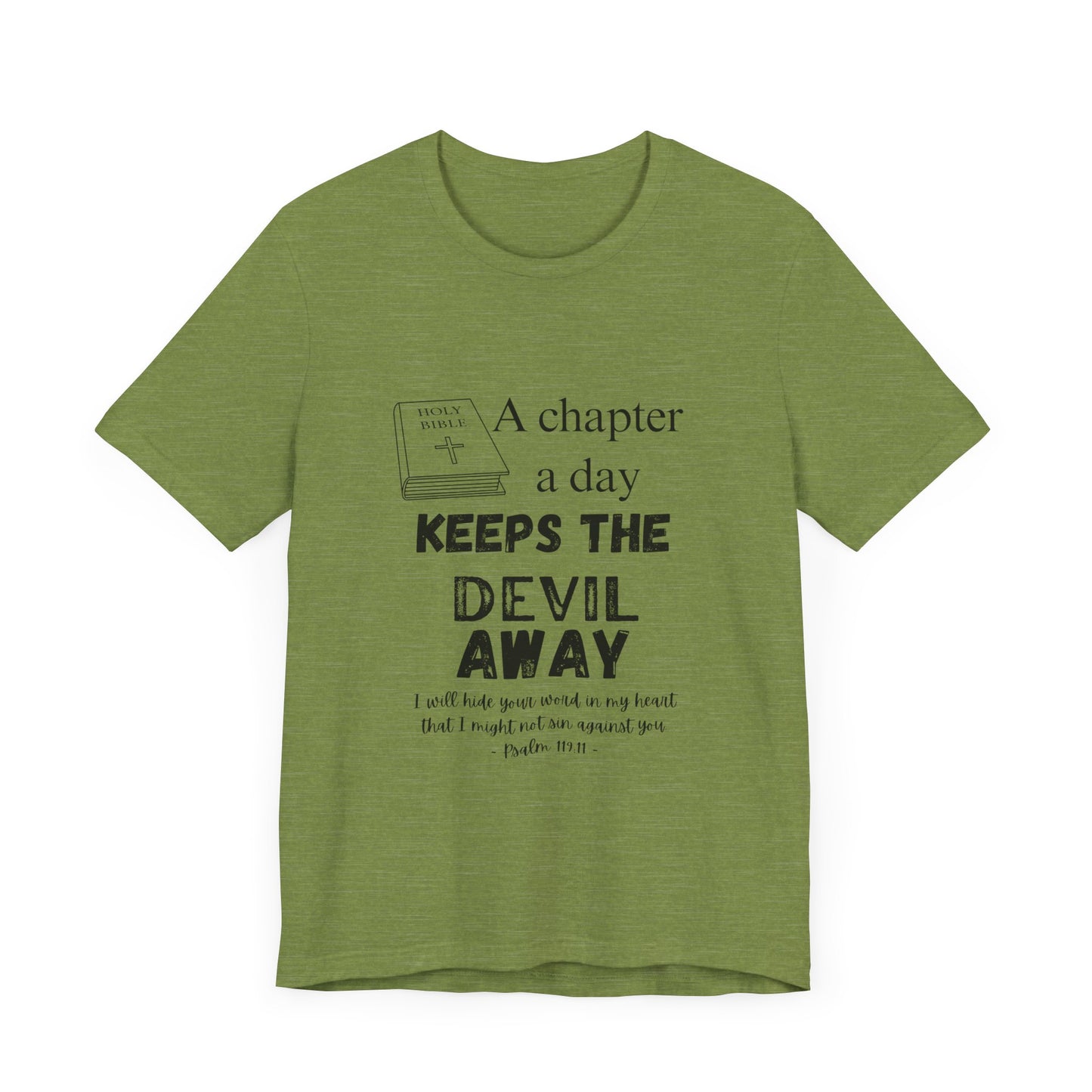 "A Chapter A Day" Unisex Jersey Short Sleeve Tee