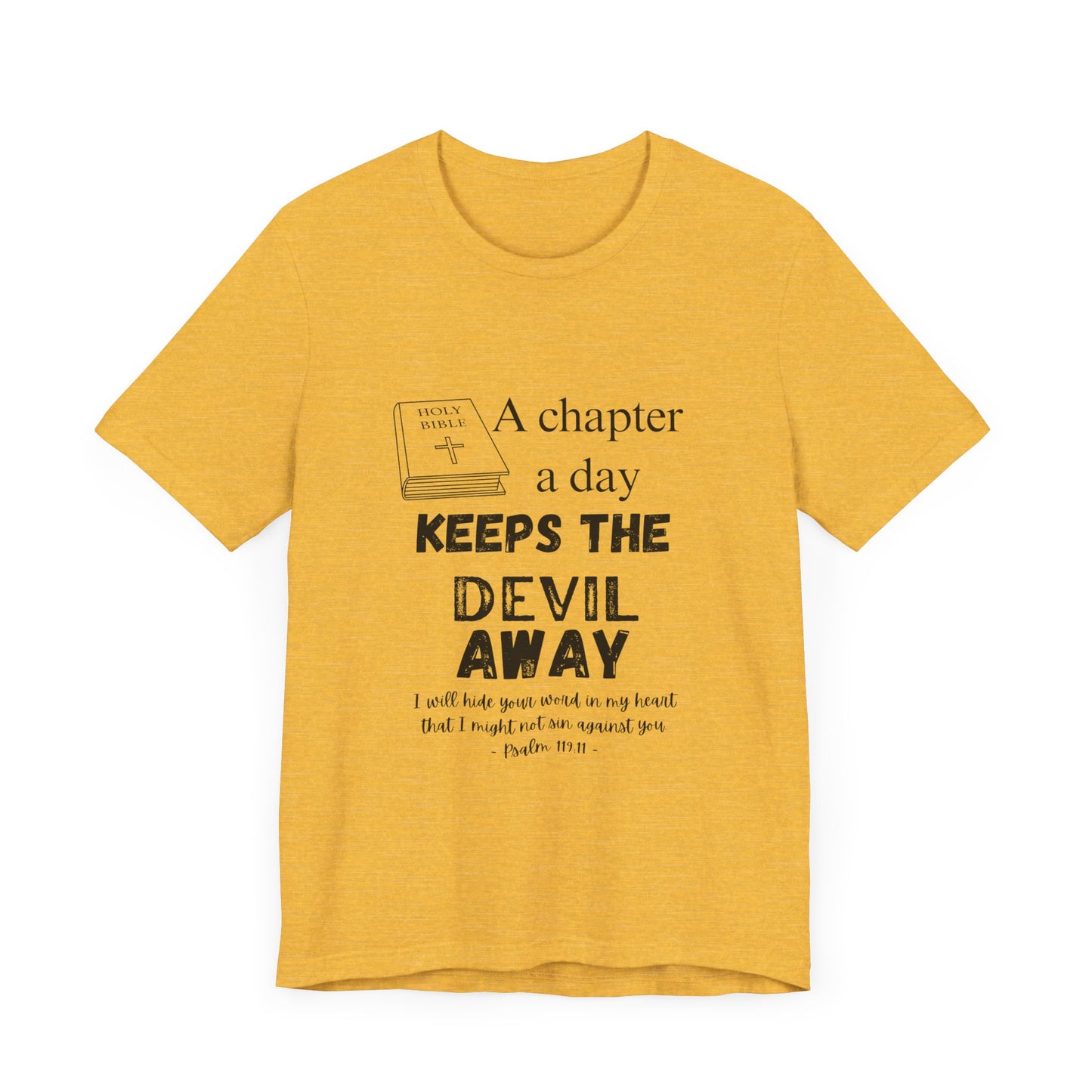 "A Chapter A Day" Unisex Jersey Short Sleeve Tee