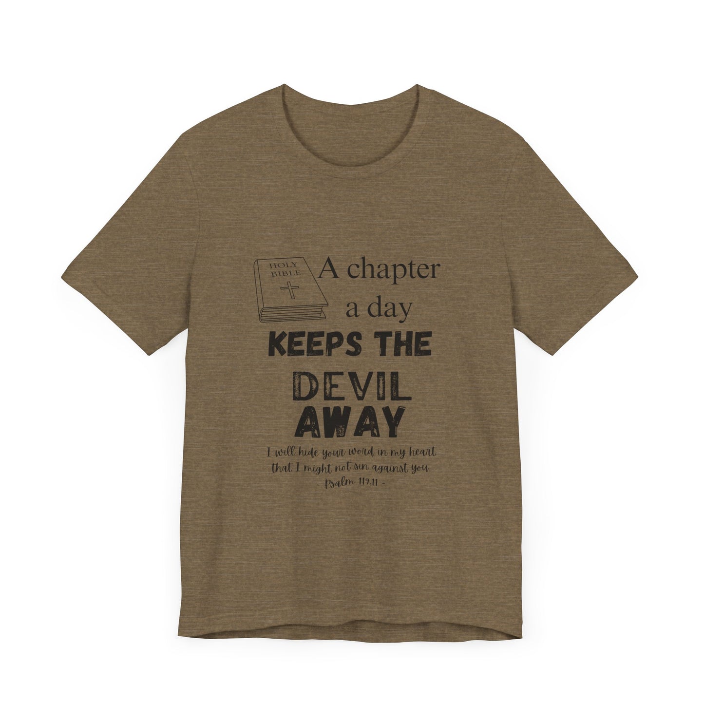 "A Chapter A Day" Unisex Jersey Short Sleeve Tee