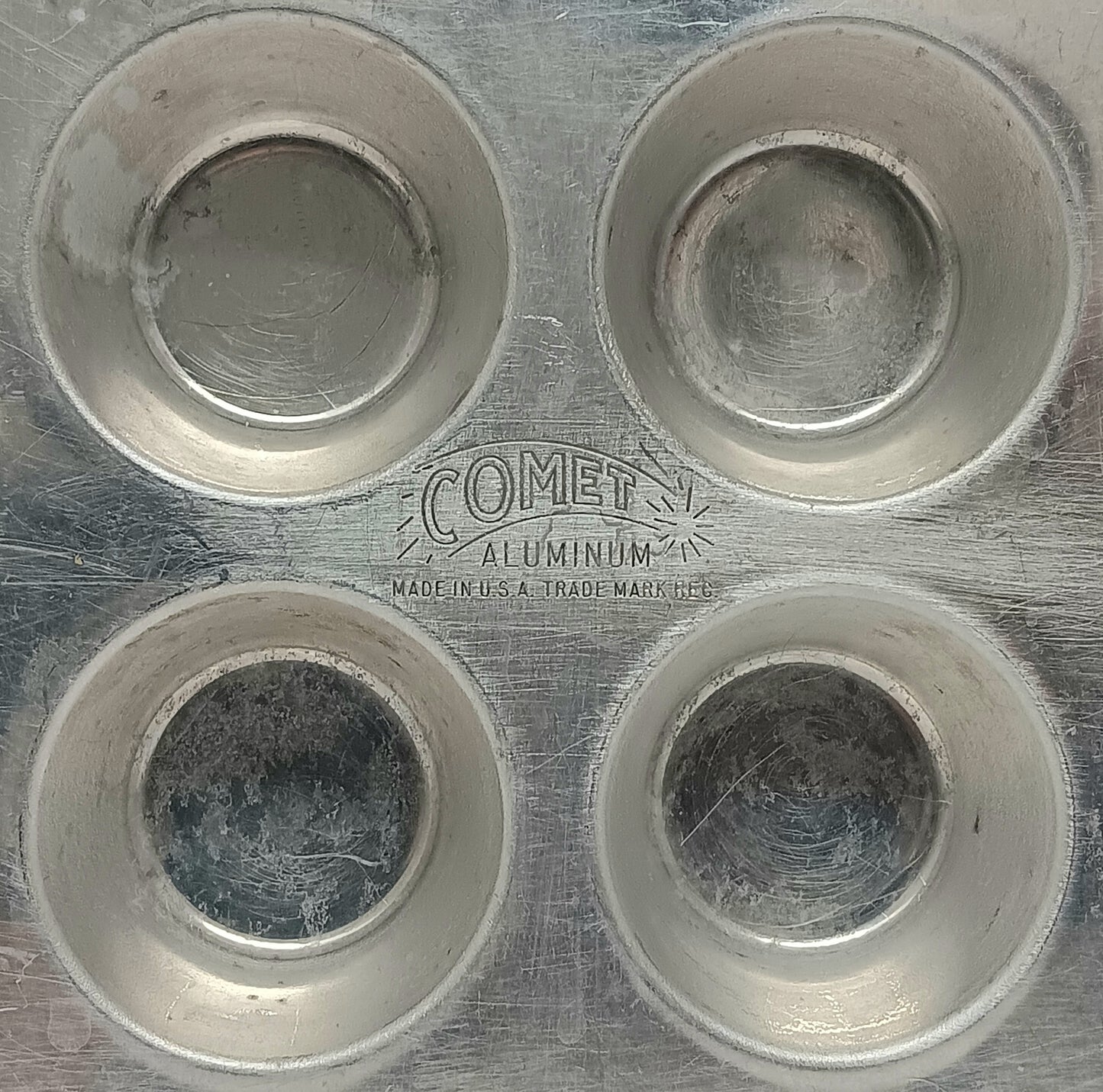 2 Vintage Comet Mini Muffin Pans