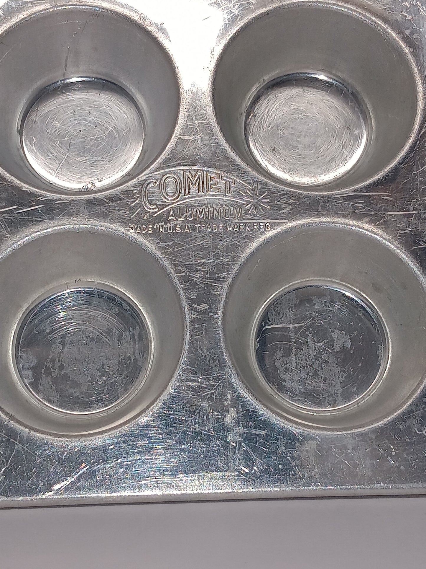 2 Vintage Comet Mini Muffin Pans