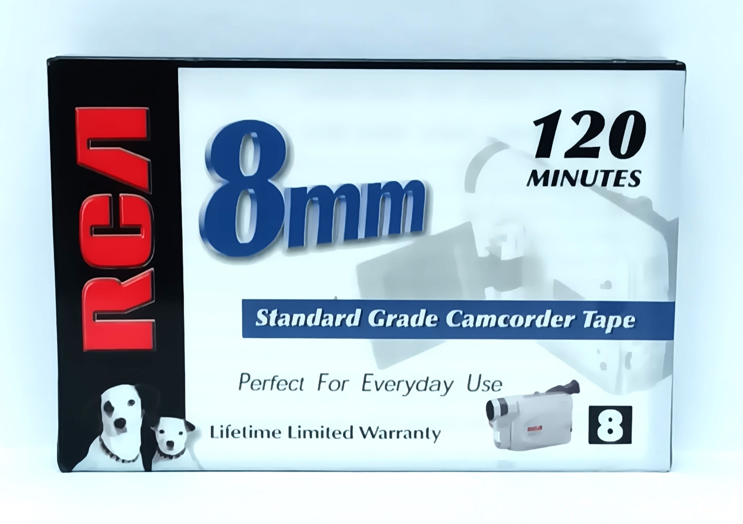 RCA 8mm 120 Minutes Standard Grade Camcorder Tape Sealed