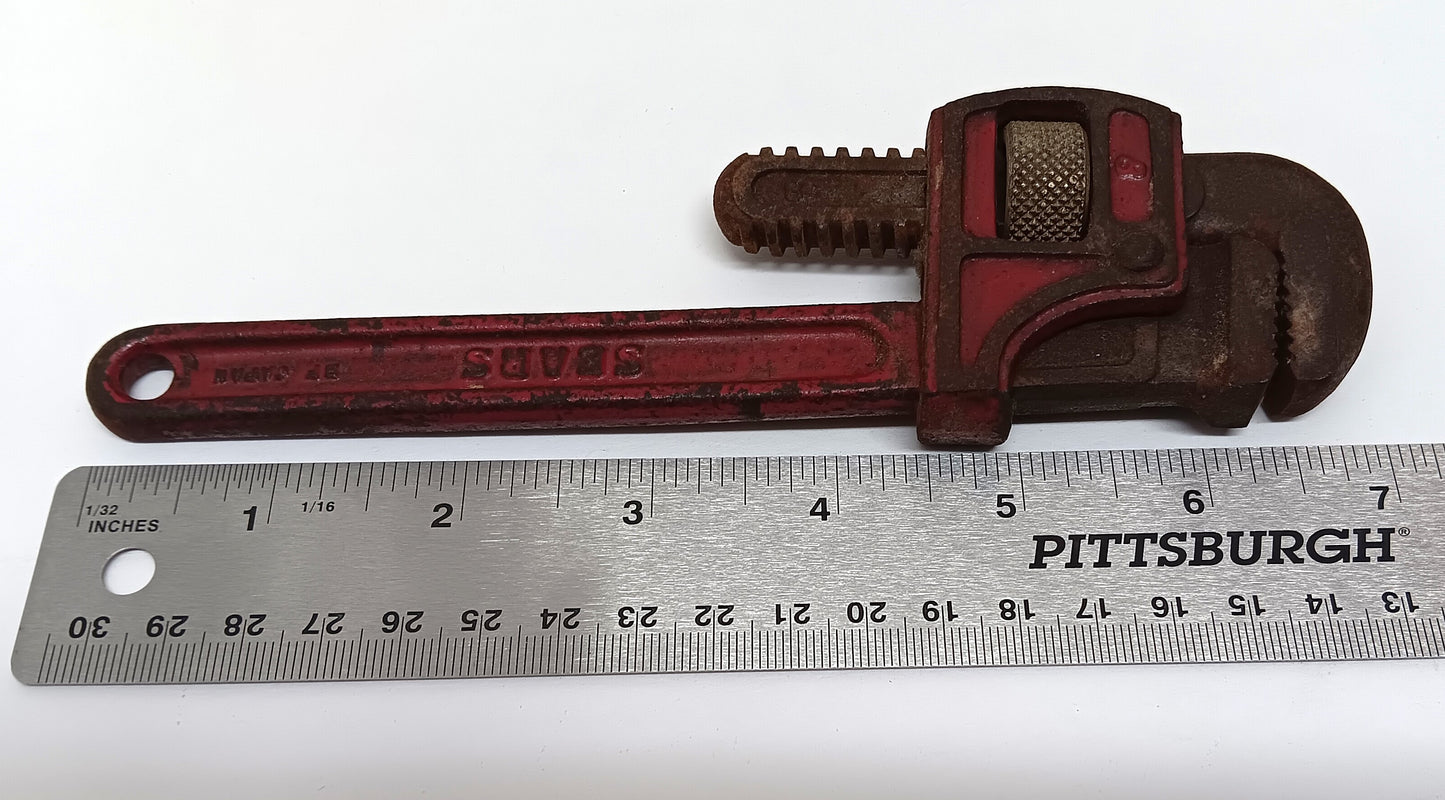 Vintage Sears 7" Pipe Wrench Japan