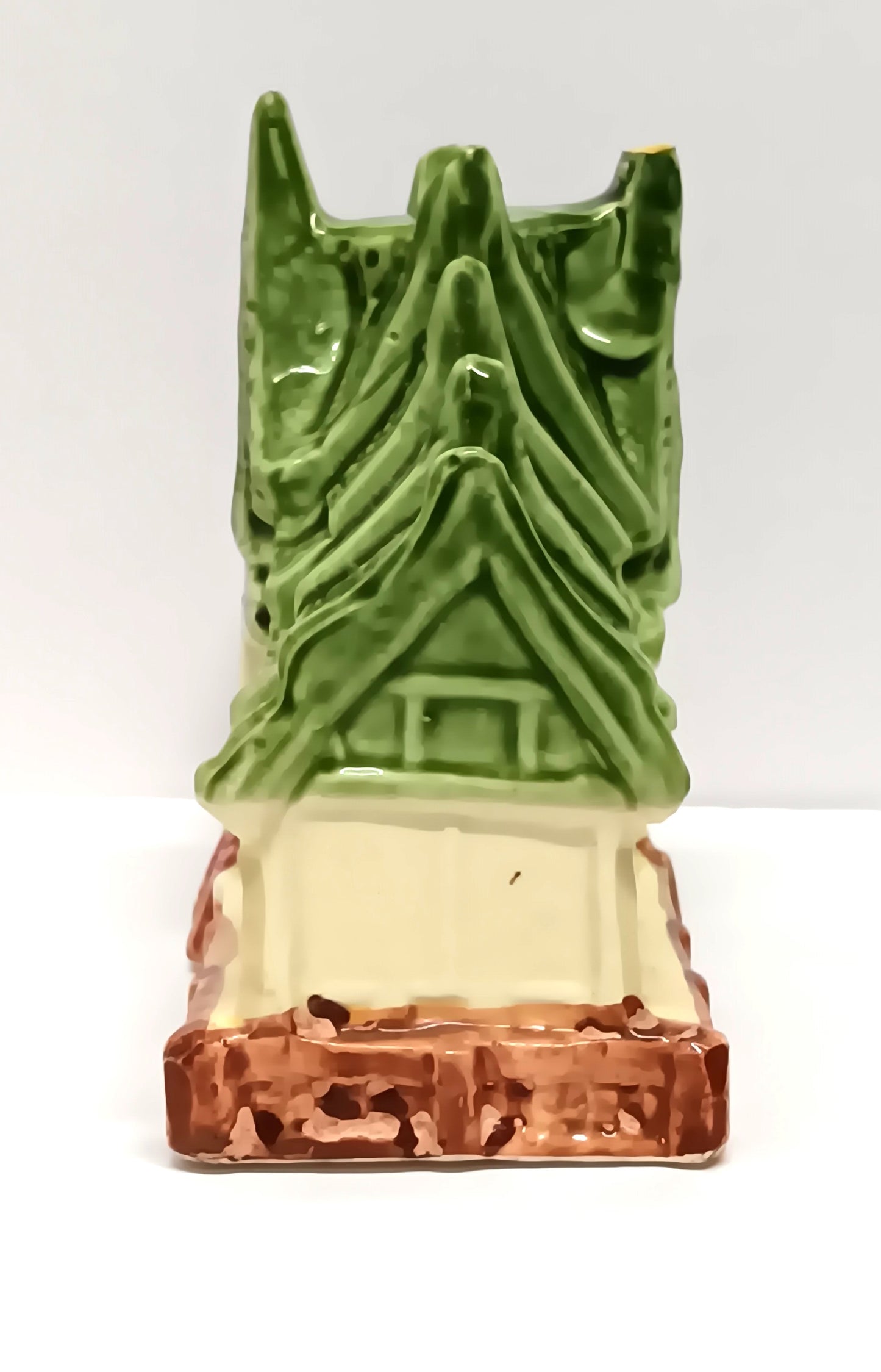 Vintage As-Is Japan 7" Chinese Japanese Pagoda Building Swim Through Aquarium Decor