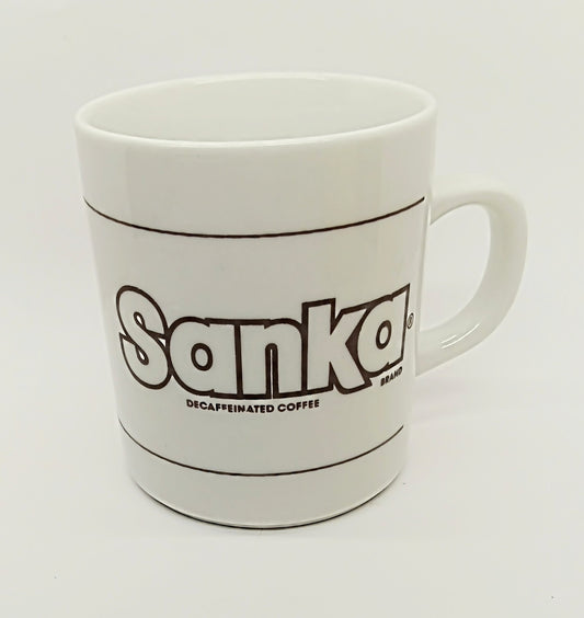 Vintage Sanka Decaffeinated Coffee Mug Cup
