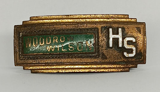 Vintage Woodrow Wilson High School Belt Buckle Jacksonville FL