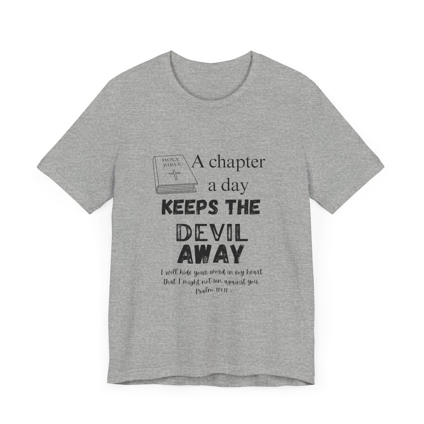 "A Chapter A Day" Unisex Jersey Short Sleeve Tee