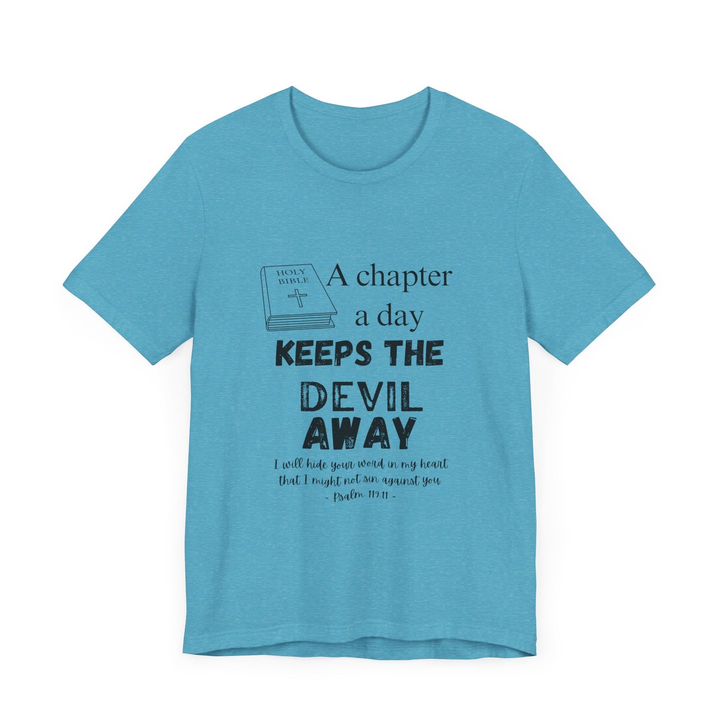 "A Chapter A Day" Unisex Jersey Short Sleeve Tee