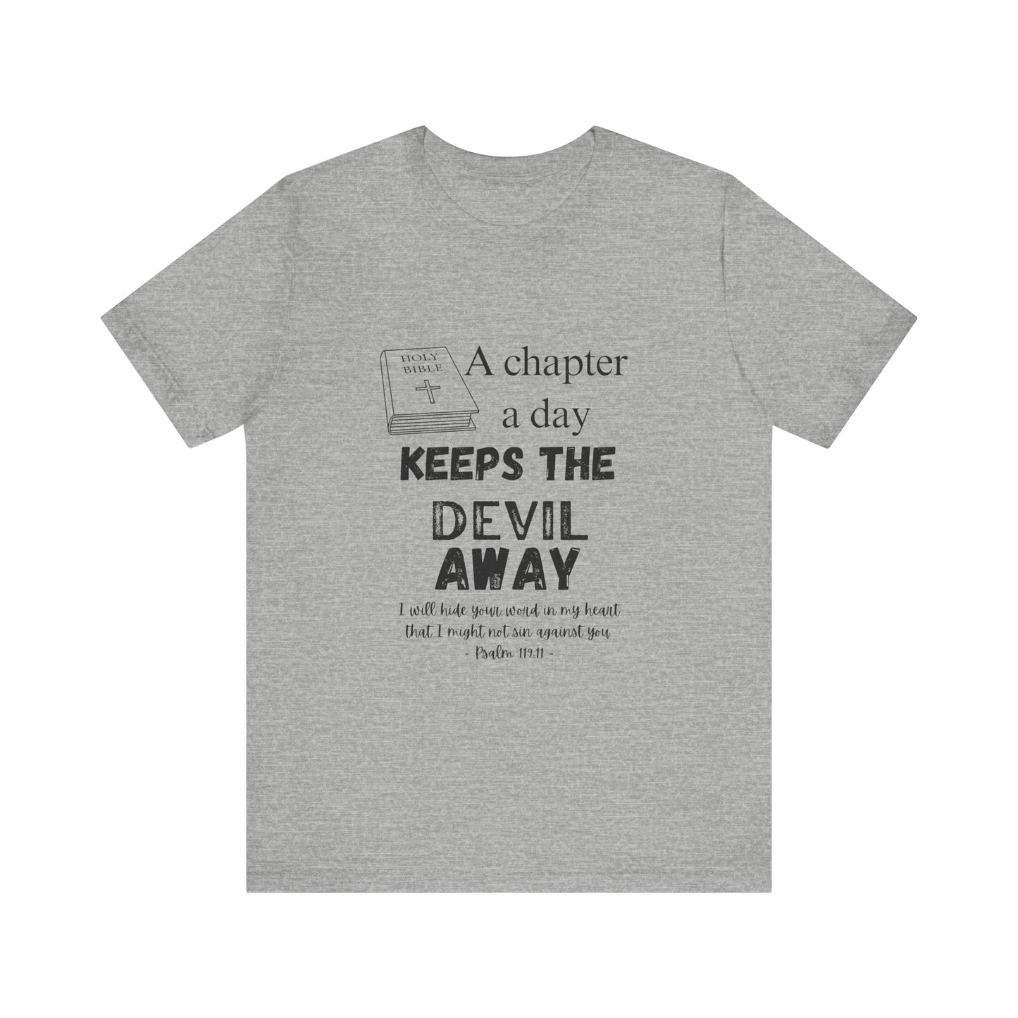 "A Chapter A Day" Unisex Jersey Short Sleeve Tee