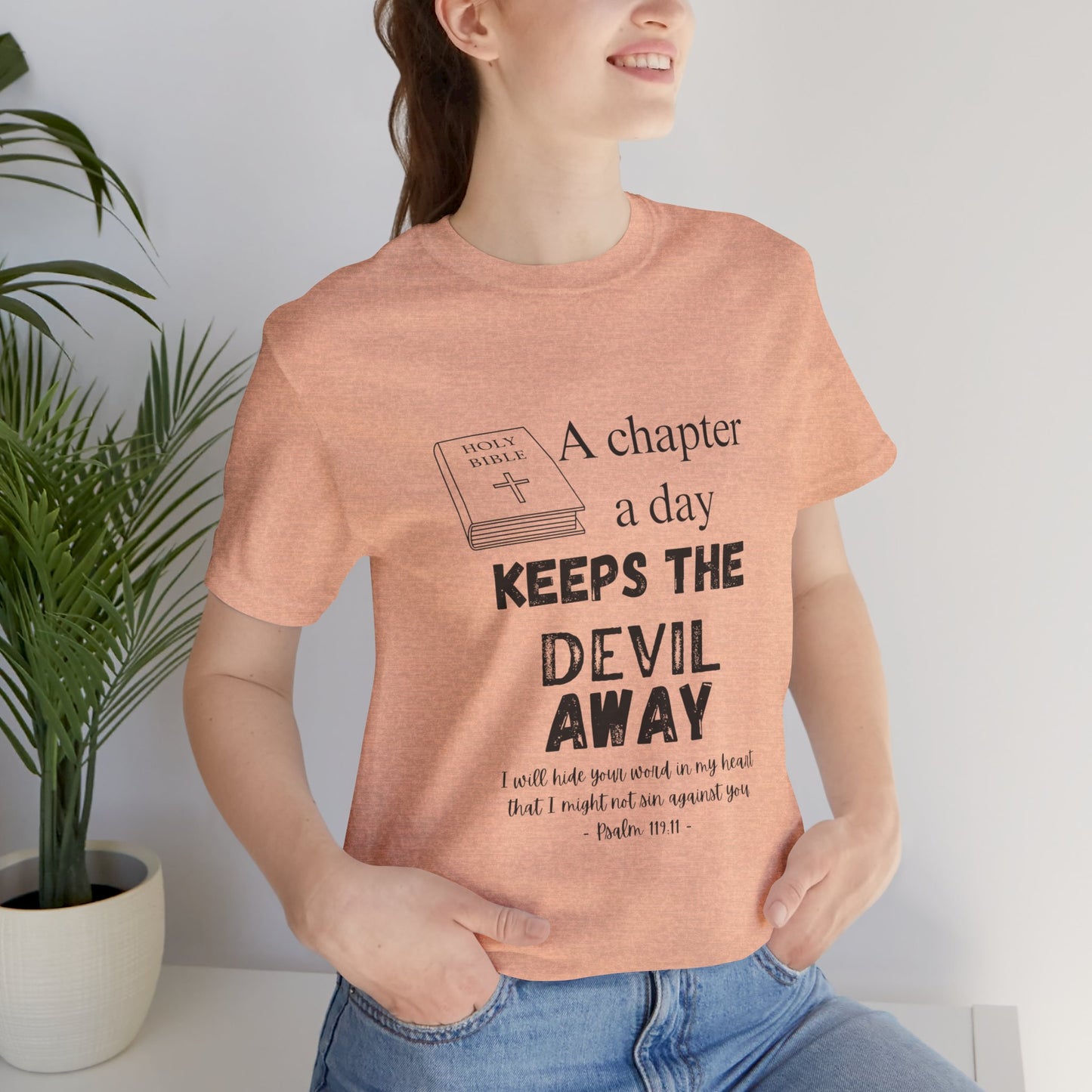 "A Chapter A Day" Unisex Jersey Short Sleeve Tee