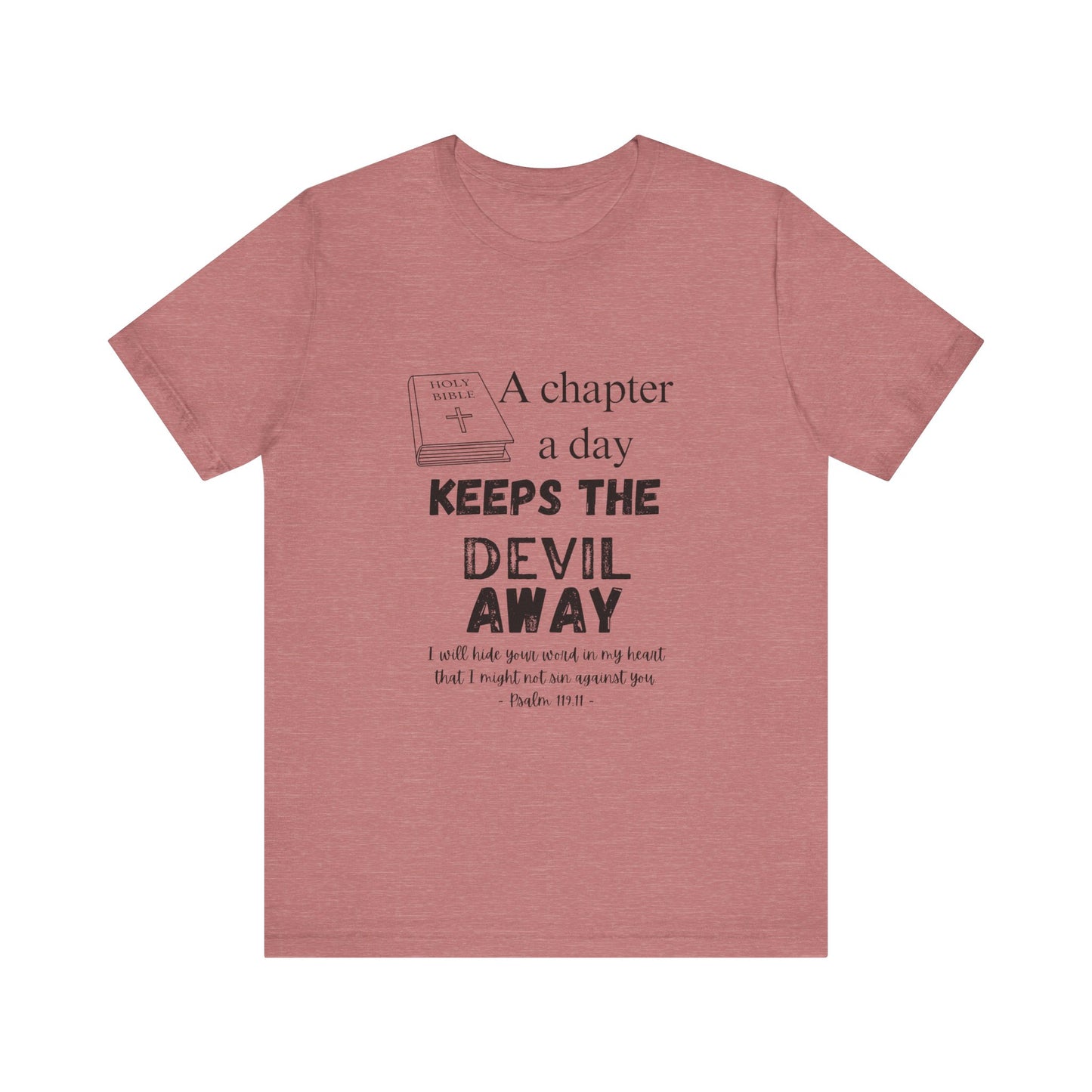 "A Chapter A Day" Unisex Jersey Short Sleeve Tee