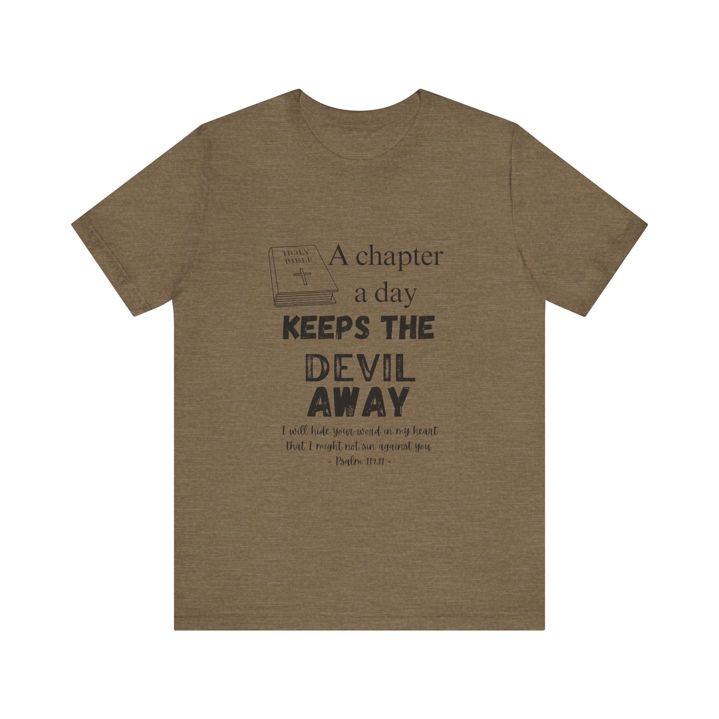 "A Chapter A Day" Unisex Jersey Short Sleeve Tee