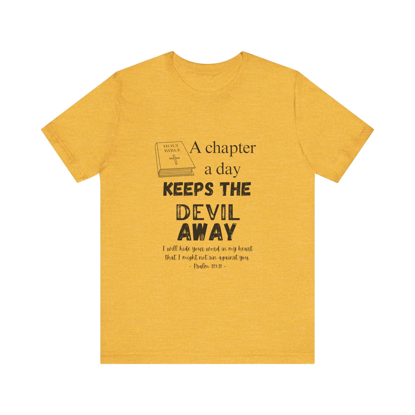 "A Chapter A Day" Unisex Jersey Short Sleeve Tee