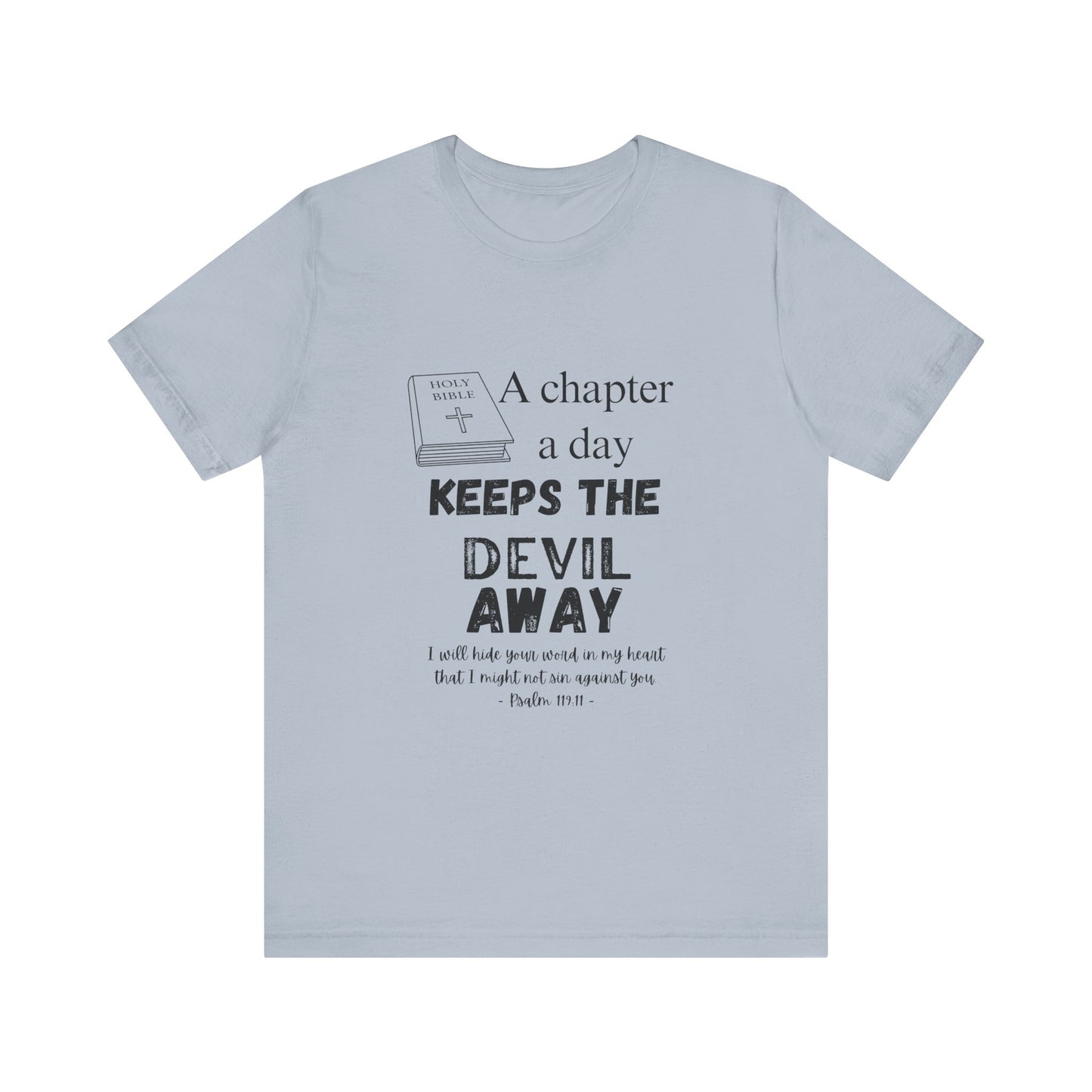 "A Chapter A Day" Unisex Jersey Short Sleeve Tee