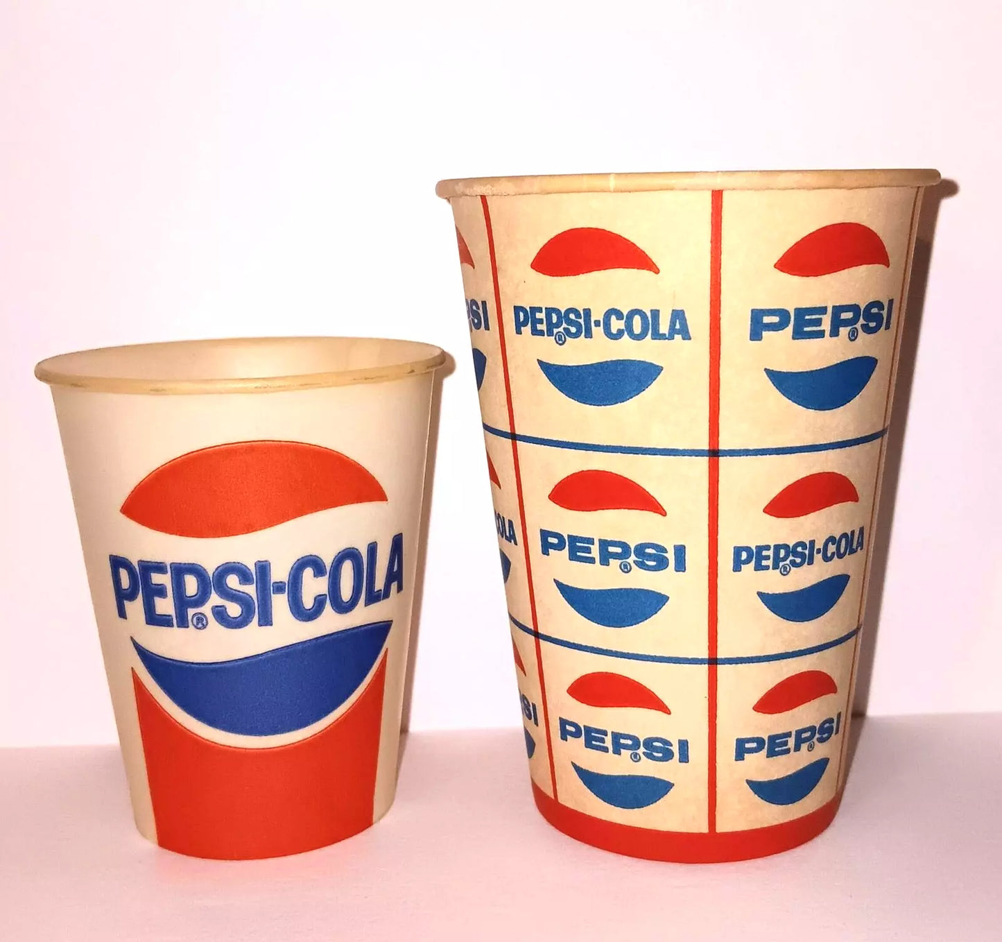 Pepsi cola wax cup 50s 60s