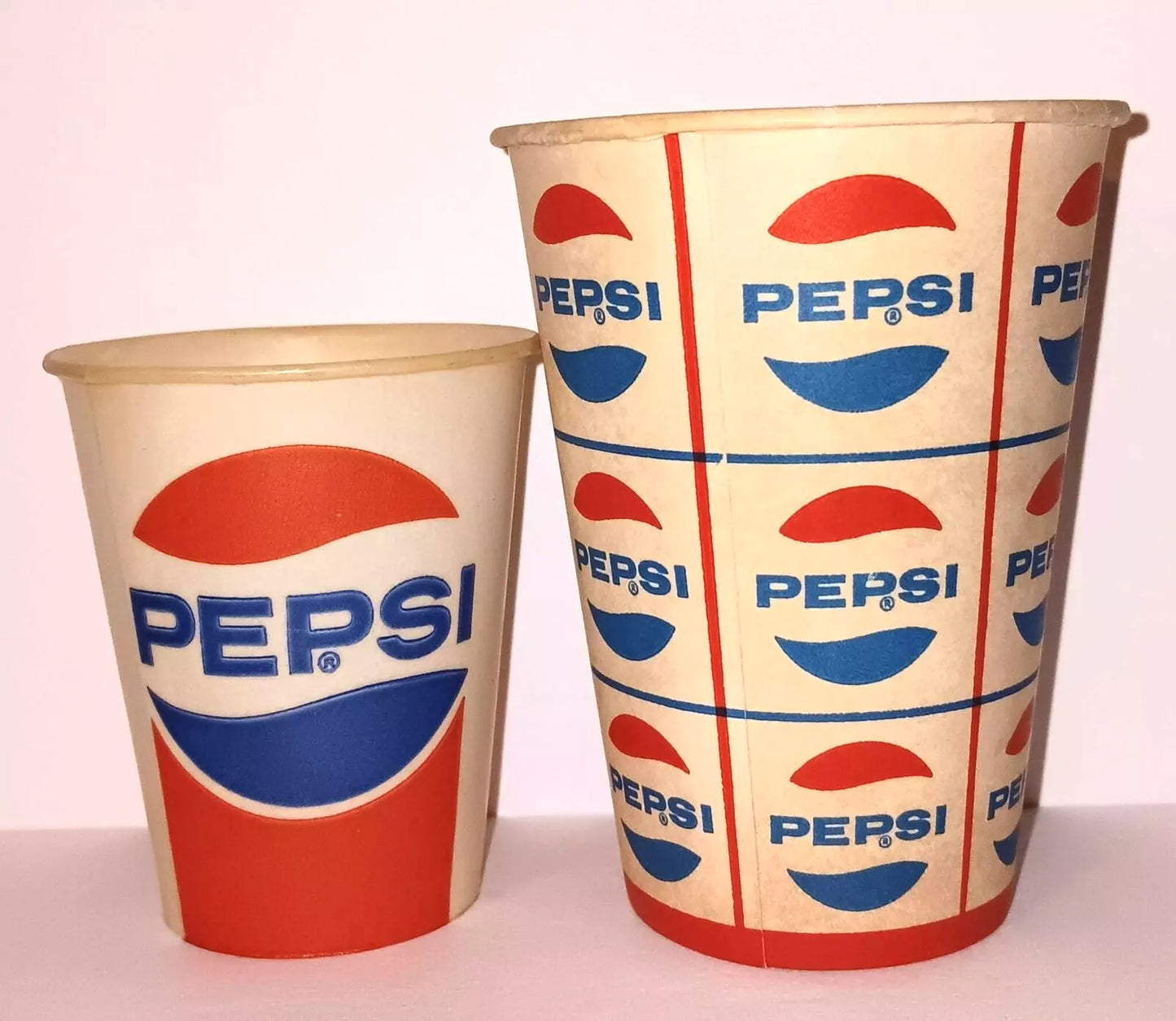 Pepsi cola wax cup soda pop