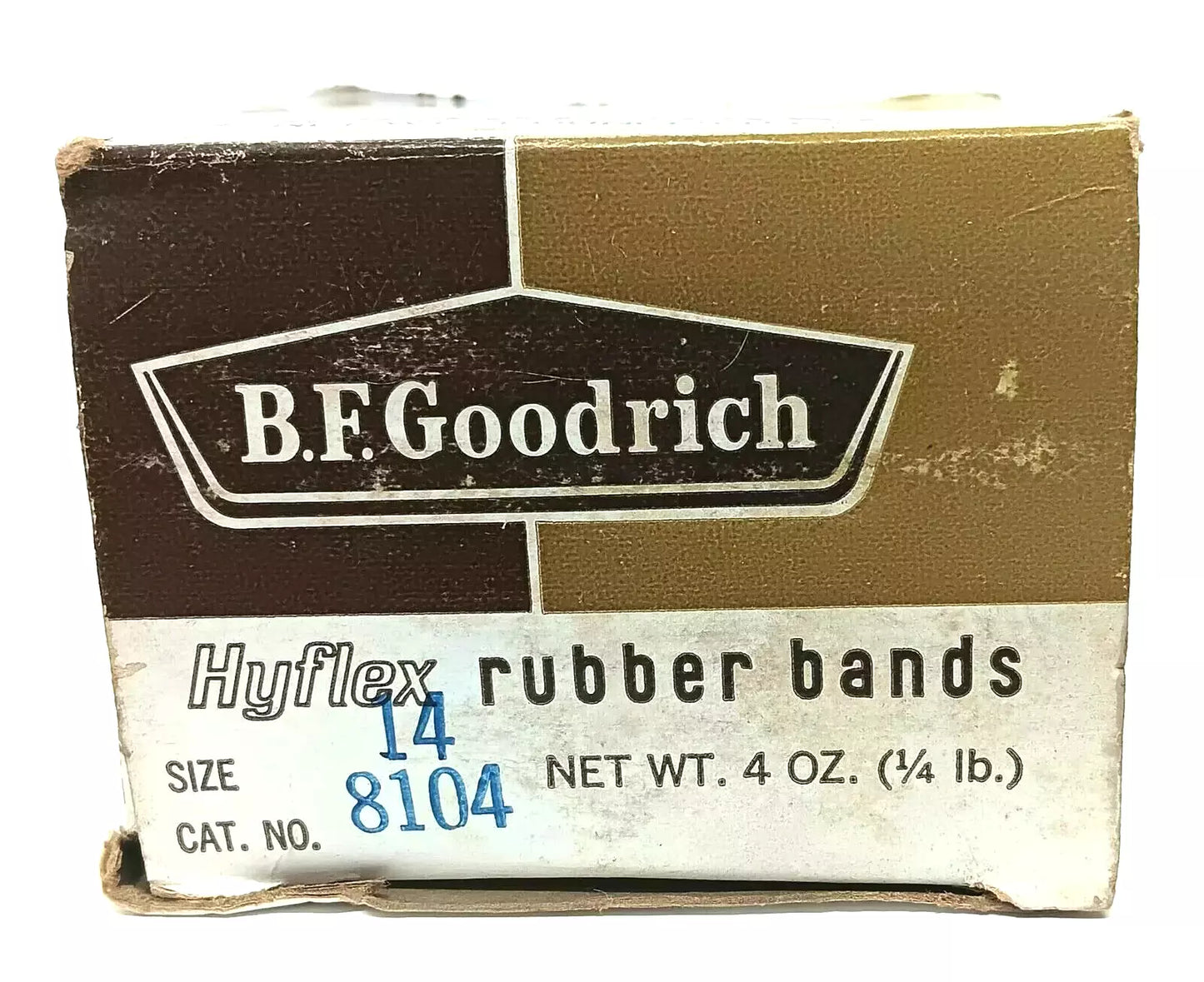 Vintage B. F. Goodrich Tire Co Hiflex Rubber Bands Full Box